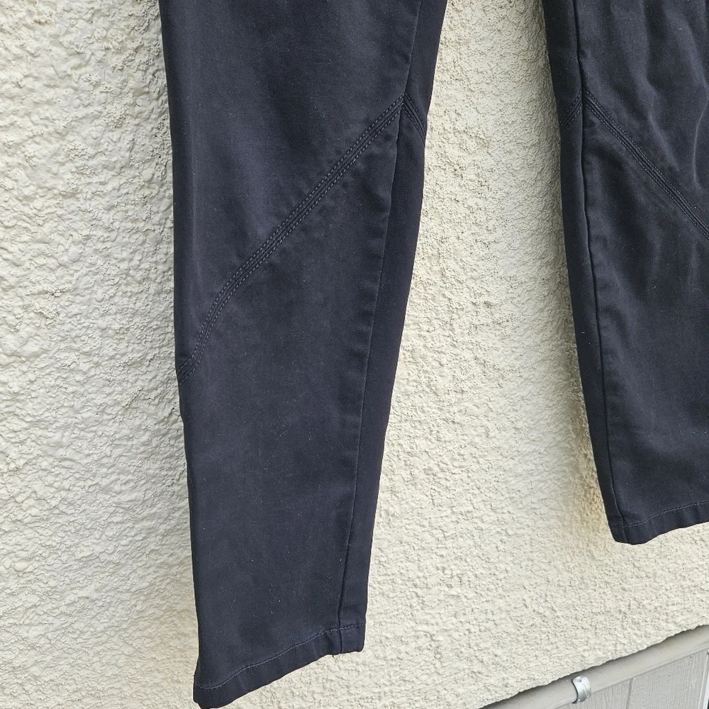 J. Crew black stretch skinny pants with zip pockets size 6 29 in inseam